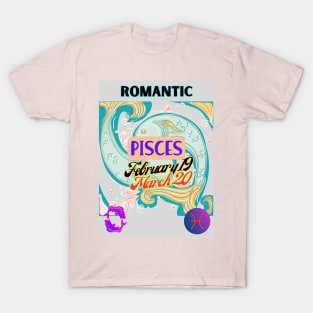 Astrological signs pisces symbols T-Shirt